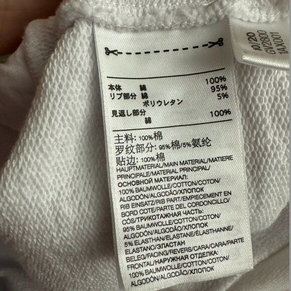 SOLD OUT White Adidas Y-3 Classic Chest Logo Hoodie - M - Picture 6 of 14